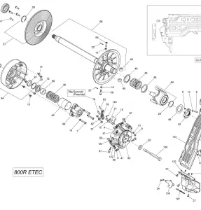 05- Pulley System 800R ETEC