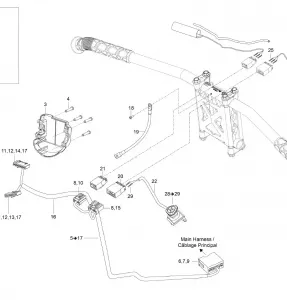 10- Рулевое управление Wiring Harness