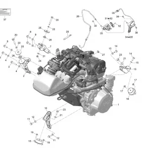 01- Двигатель _11M1557