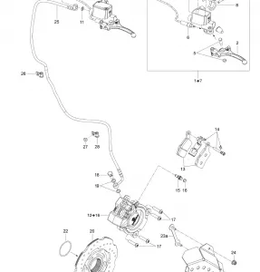 06- Hydraulic Тормозная система _23M1553