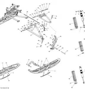 07- Передняя подвеска And Ski _24M1503