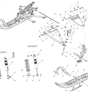 07- Передняя подвеска And Ski _24M1508