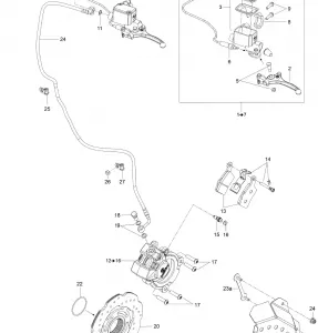 06- Hydraulic Тормозная система _23M1547