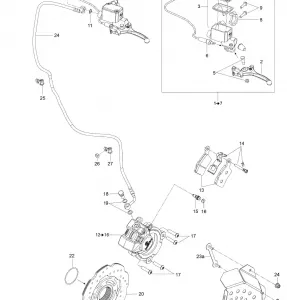 06- Hydraulic Тормозная система _23M1552