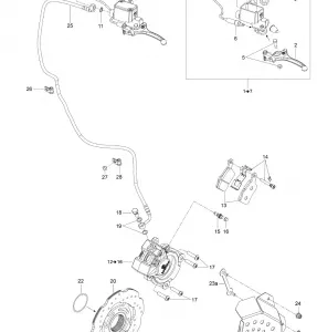 06- Hydraulic Тормозная система _23M1546