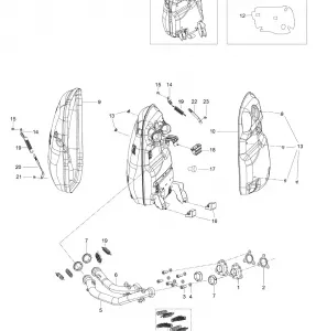 01- Выхлопная система System _13M1550