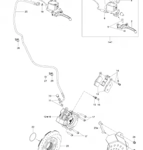 06- Hydraulic Тормозная система _23M1550