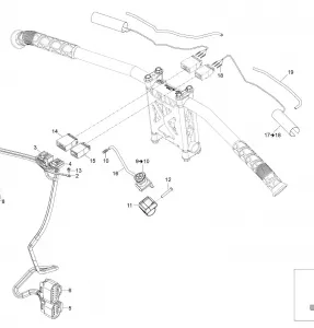 10- Рулевое управление Wiring Harness _40M1550