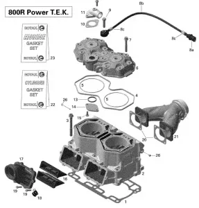 01- Cylinder And Головка блока цилиндров _03R1523