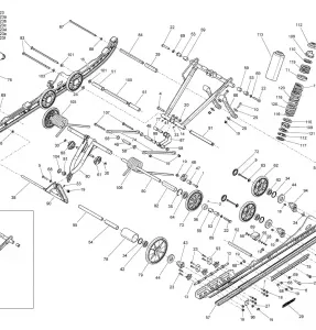 08- Задняя подвеска 146, 154, 163_26M1511a