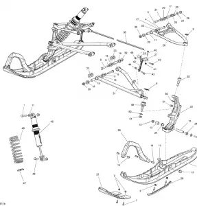 07- Передняя подвеска And Ski T3-163-174_24M1511b