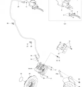 06- Hydraulic Тормозная система _23M1545