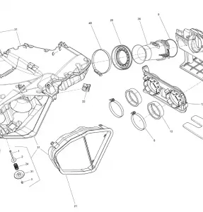 02- Впуск System - 600 CARB