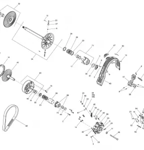 05- Pulley System - 800R ETEC