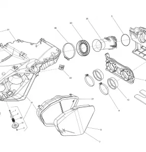 02- Впуск System - 600 CARB