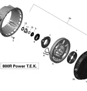 04- Rewind Starter - 800R PTEK