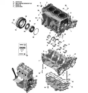 01- Двигатель Block - 900 ACE