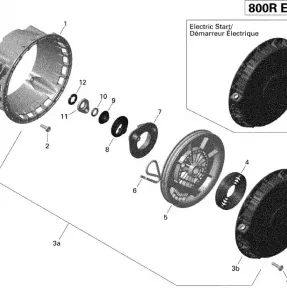 04- Rewind Starter - 800R E-TEC