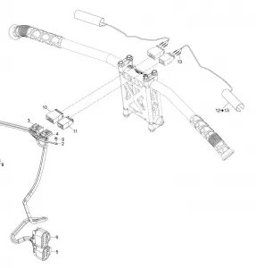 10- Рулевое управление Wiring Harness 2018