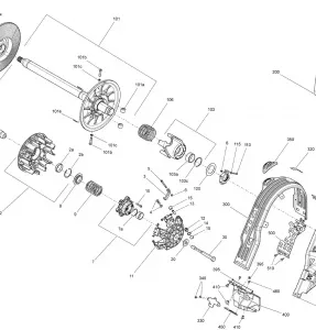 05- Pulley GTX - 1200 4TEC