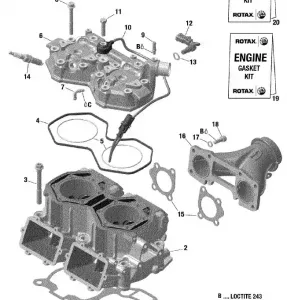 01- Cylinder And Головка блока цилиндров