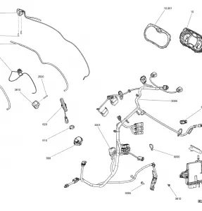 10- Electrical Manual Start, MXZ X - 600R ETEC