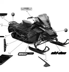 09- Наклейки Renegade - 850E-TEC - Package Adrenaline