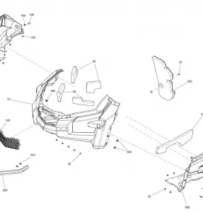 09- Bottom Pan - 600HO E-TEC