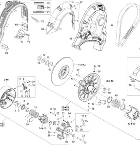 05- Pulley - 800R E-TEC