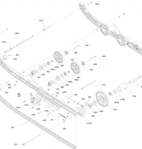 08- Задняя подвеска - Package 146'' -  Lower Section