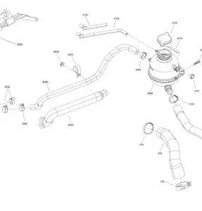 01- Охлаждение 900 ACE - Without Air Radiator Kit