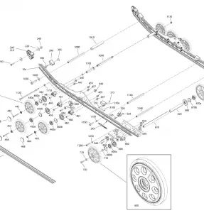 08- Задняя подвеска - LTD - Lower Section