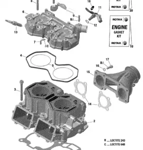 01- Cylinder And Головка блока цилиндров