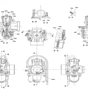 01- Двигатель - 550F - Carburator