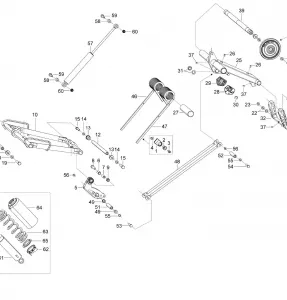 08- Задняя подвеска - Upper Section - WT - SWT