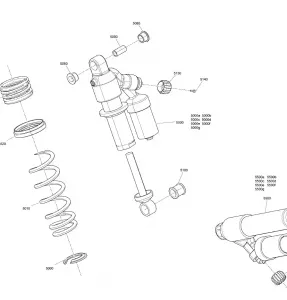 08- Suspension, Rear - Амортизаторы - XRS