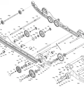 08- Задняя подвеска - Lower Section - LE - SE