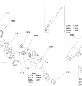 08- Suspension, Rear - Амортизаторы - XRS