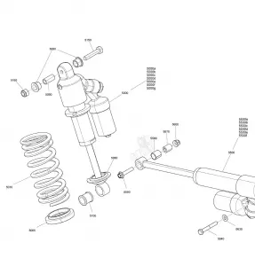 08- Suspension, Rear - Амортизаторы