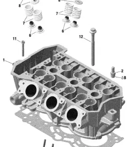 01- Двигатель - Головка блока цилиндров