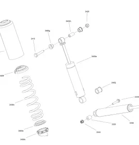 08- Suspension, Rear - Амортизаторы