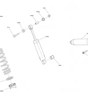 08- Suspension, Rear - Амортизаторы