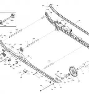 08- Suspension, Rear - Lower Section  - Except Model 146 ''