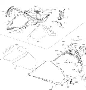 09- Кузовные детали - Hood Section - Lateral Panel - Bright White - Manual Start _SHOT Starter