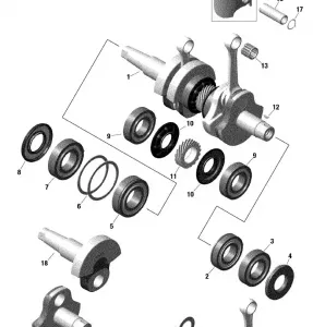 01- Rotax - Crankshaft