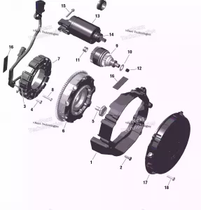 Rotax - Генератор и стартер