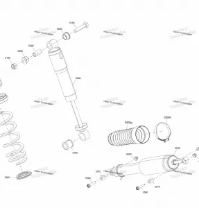 Suspension - Rear Амортизаторы