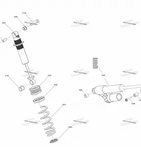 Suspension - Rear Амортизаторы