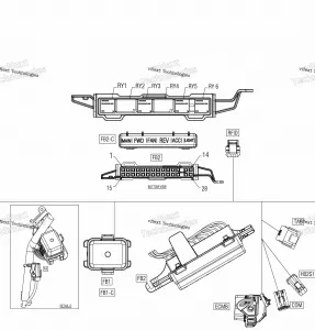 Electric - Главный жгут проводки - 515178938 - Model With Vip Hi-End Gauge