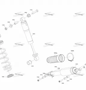 Suspension - Rear Амортизаторы